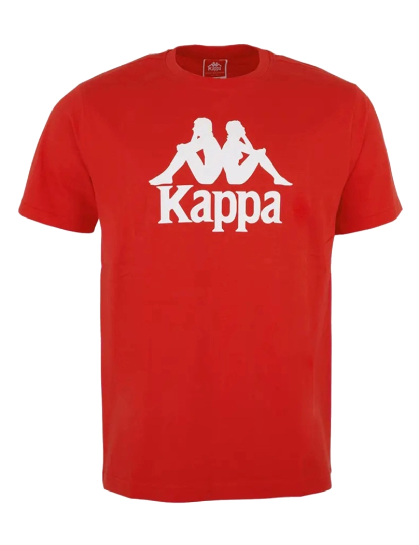 Kappa - Caspar crianças T-shirt, T-shirt vermelho