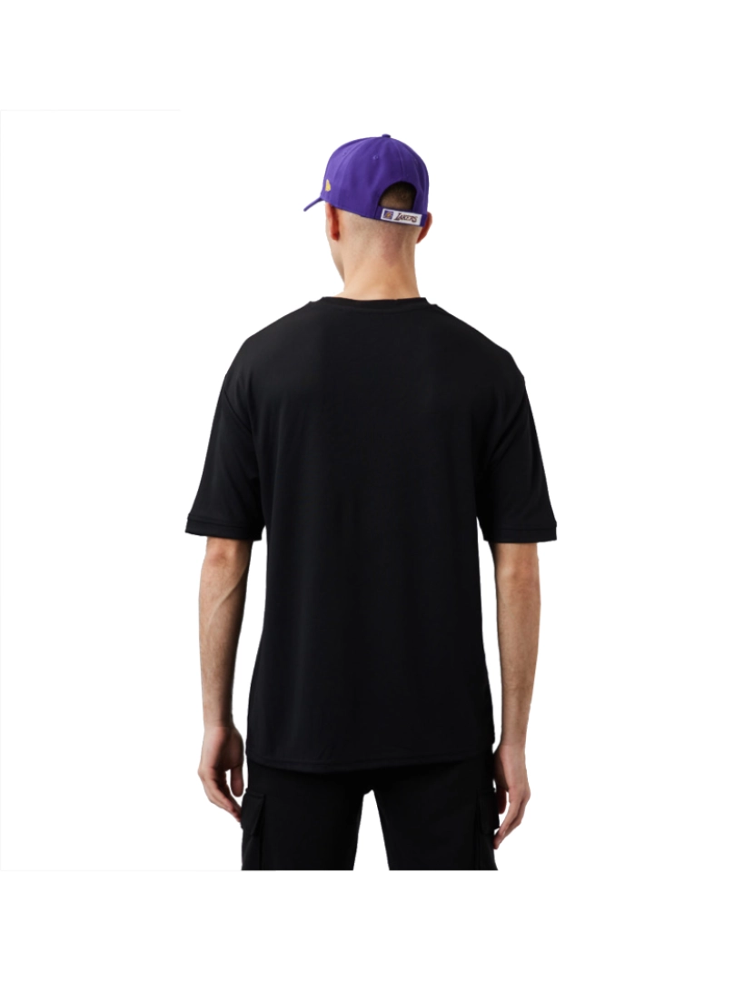 imagem de Nba Los Angeles Lakers Script Mesh Tee, T-shirt preto3