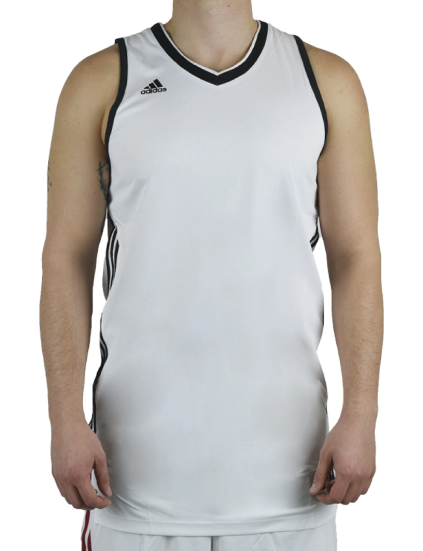 Adidas Performance - E Kit Jsy 3.0, camisa branca