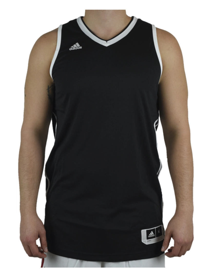 Adidas Performance - E Kit Jsy 3.0, Camisa preta