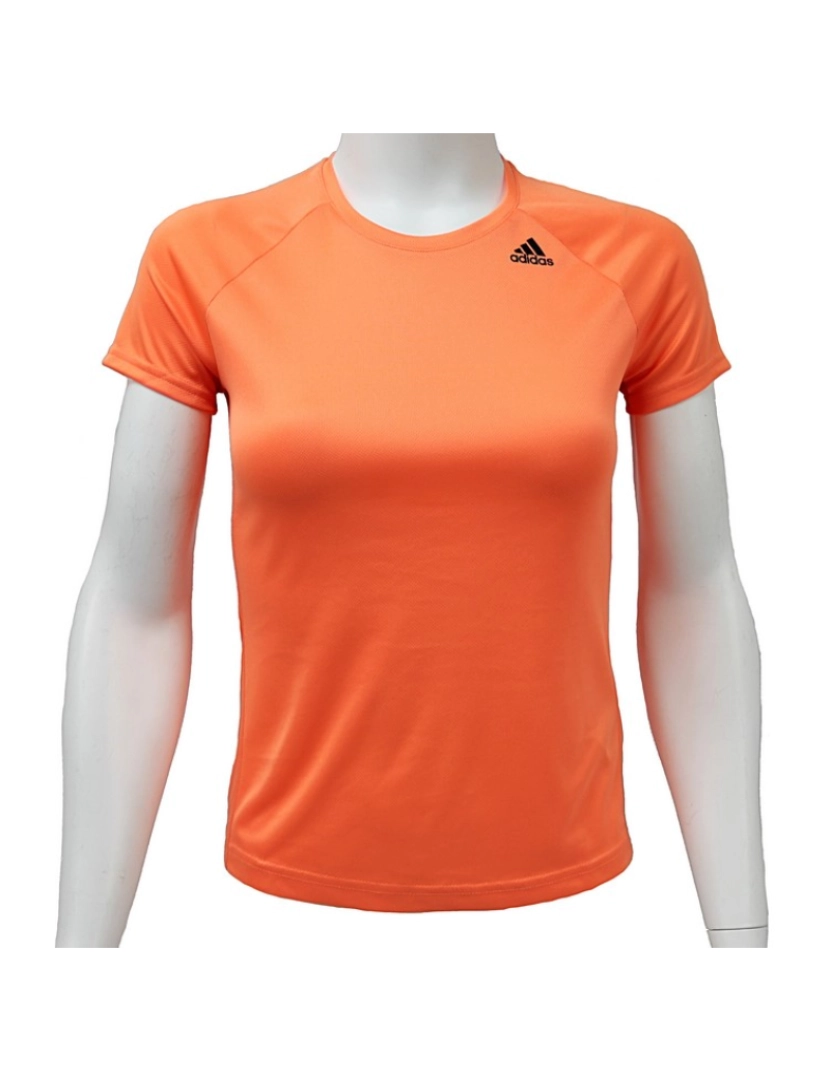 Adidas Performance - D2M Tee Lose, Laranja T-shirt