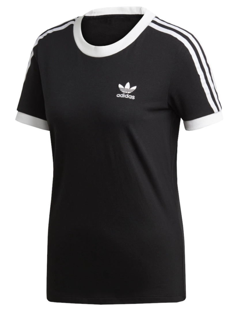 Adidas Originals - 3 viagens Tee, T-shirt preta