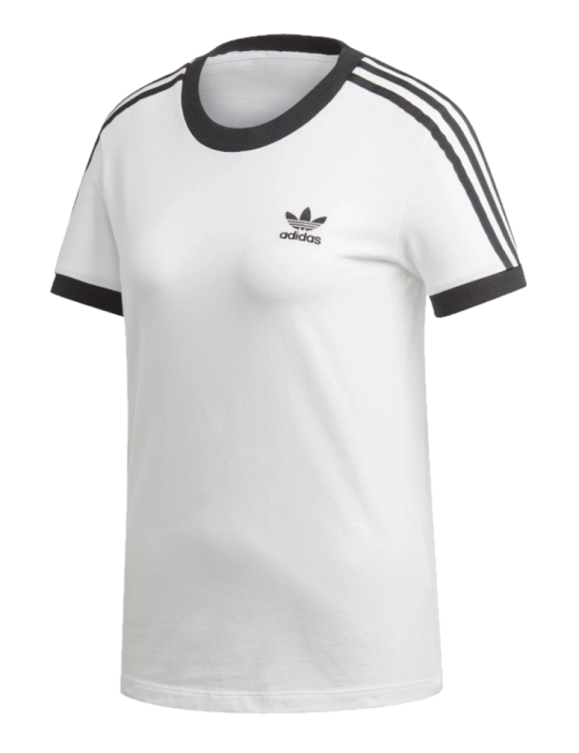 Adidas Originals - 3 viagens Tee, T-shirt branca