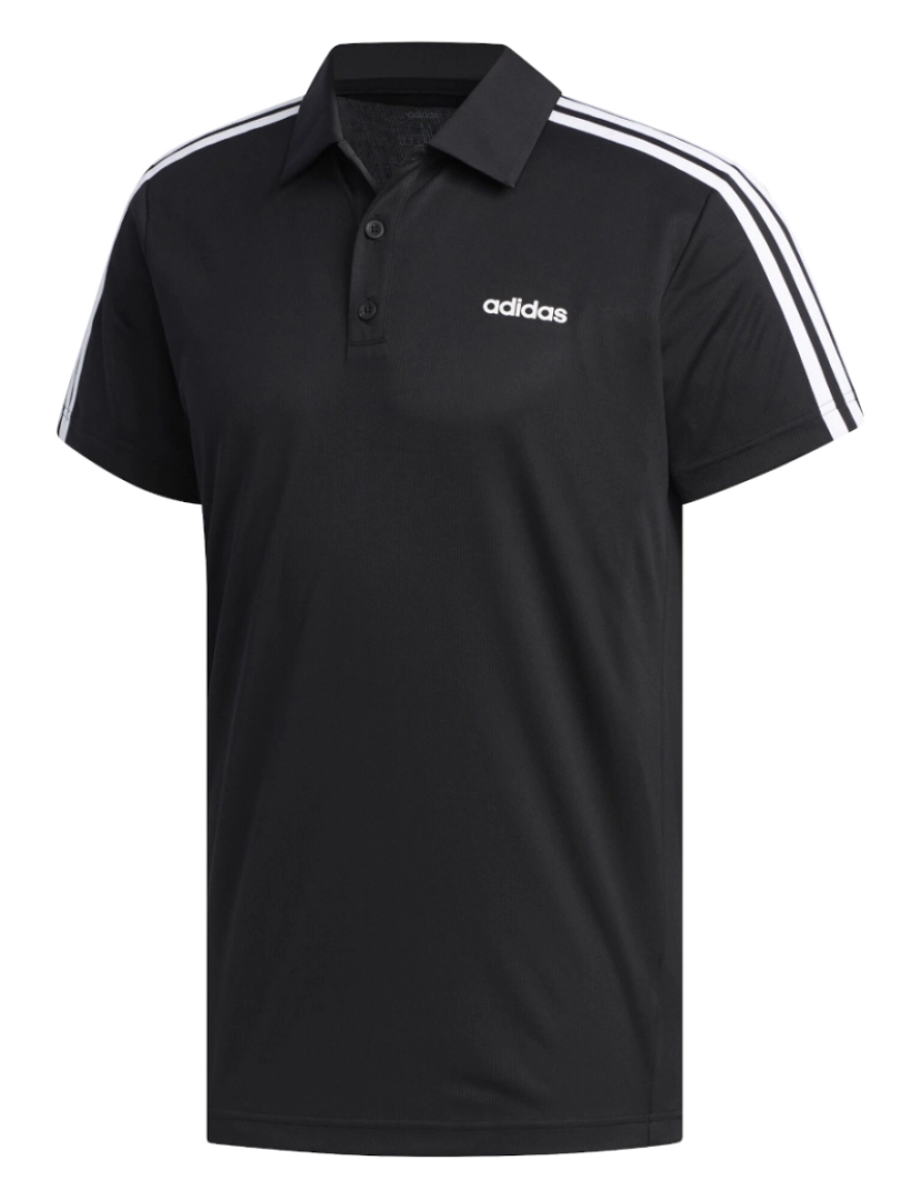 Adidas Performance - Projetado 2 Mover 3 viagens Polo camisa, Camisa Polo preto