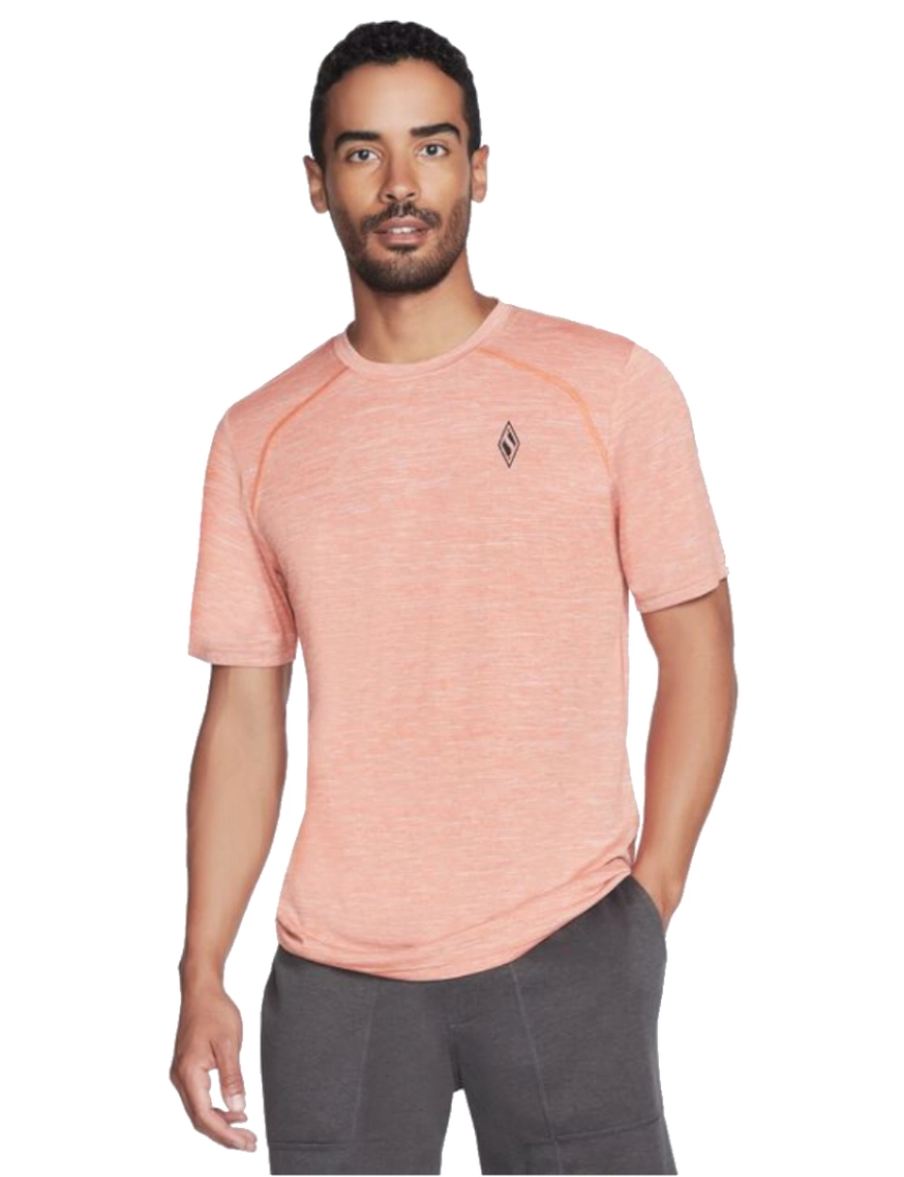 Skechers - Na estrada Tee, Laranja T-Shirt