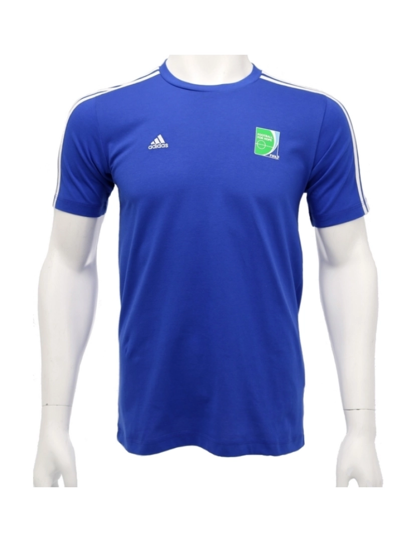 Adidas Performance - Adidas Ffh Tee Crianças, Camisa Azul