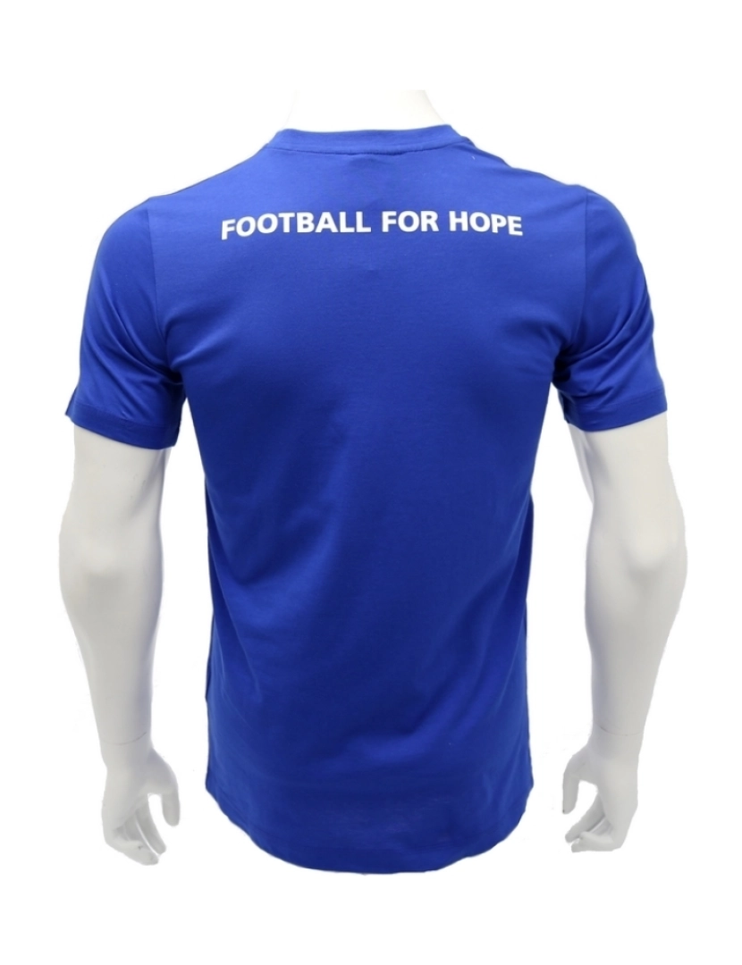 imagem de Adidas Ffh Tee Crianças, Camisa Azul4