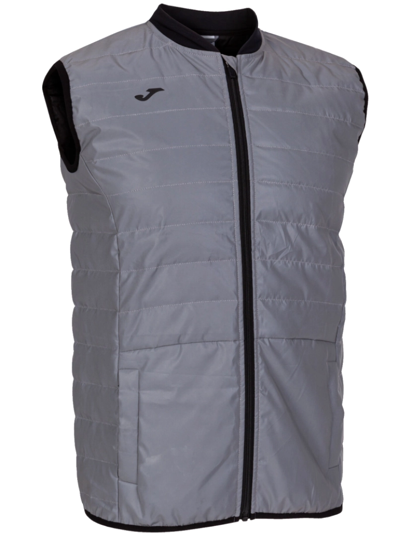 imagem de R-Night Padding Veste, Colete cinza2