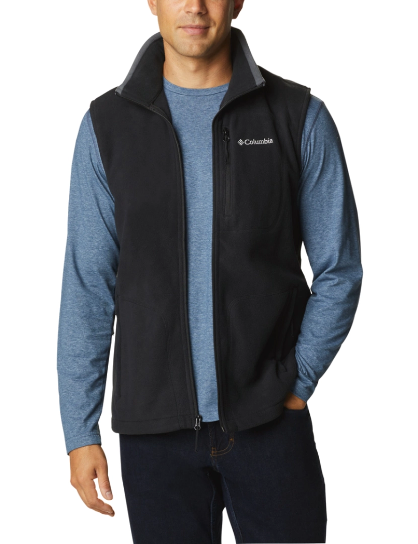 imagem de Fast Trek Fleece Vest, Colete preto1