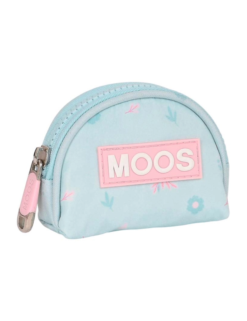 Moos - Monedero Moos Garden 9.5 x 7 x 3 cm Turquesa