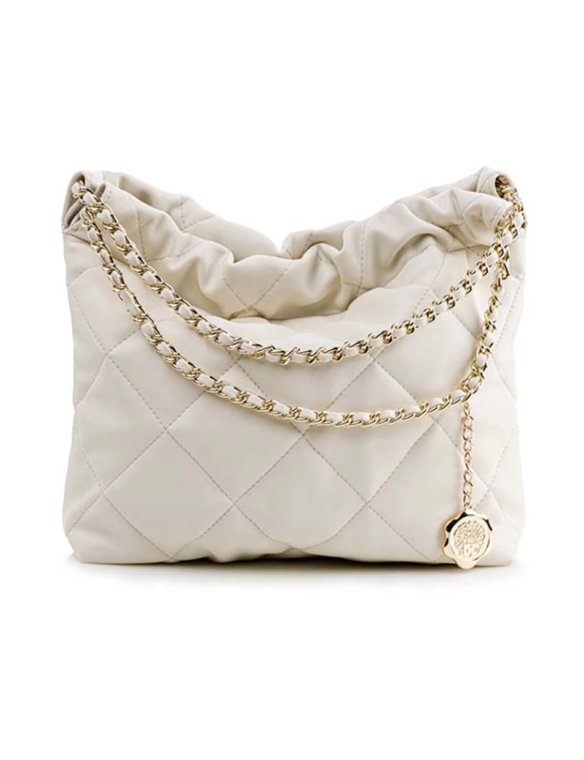 Vince Camuto - Mala de ombro Milan Creme