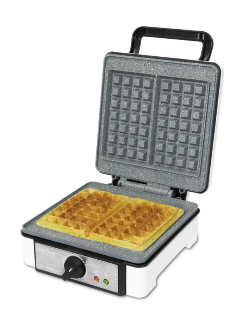 Cecotec - Máquina de waffles Fun Gofrestone Double Cecotec