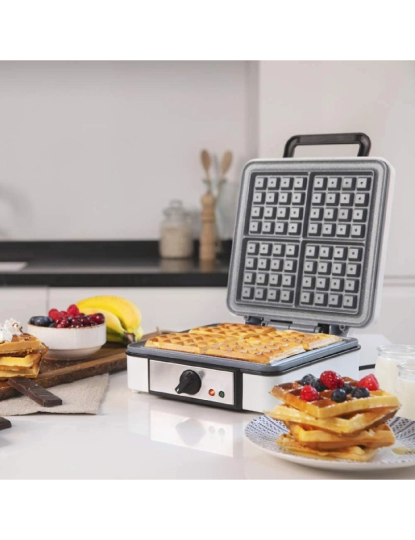 imagem de Máquina de waffles Fun GofreStone 4Inox Cecotec2