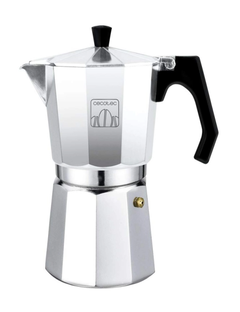 Cecotec - Cafeteira italiana Mokclassic 900 Shiny Cecotec