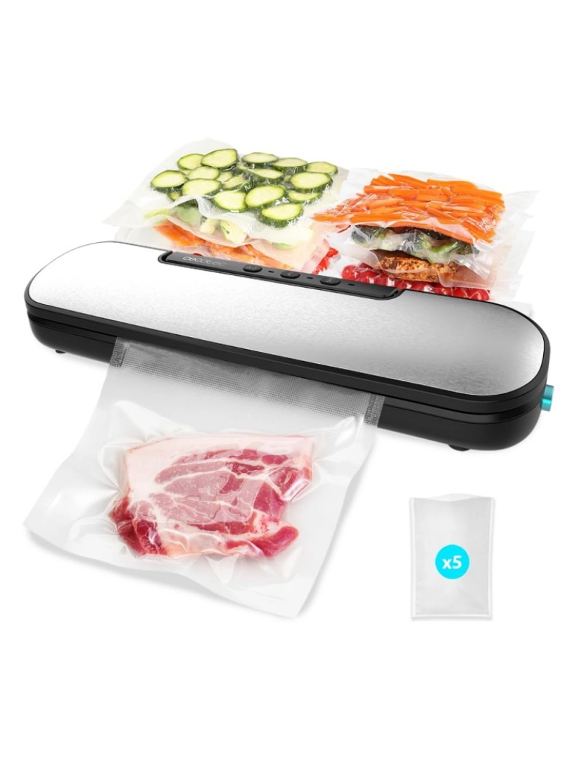imagem de Cecotec Embaladora a vácuo que permite manter os alimentos frescos durante mais tempo, de uma maneira muito fácil.1