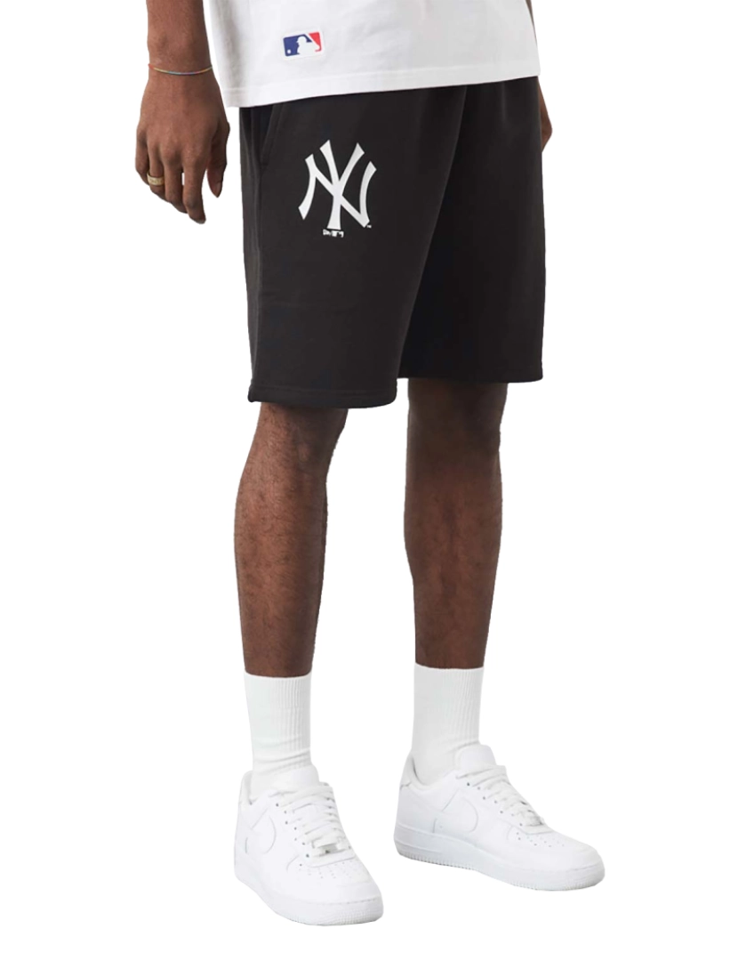 New Era - Mlb Team New York Yankees Short, Black Shorts