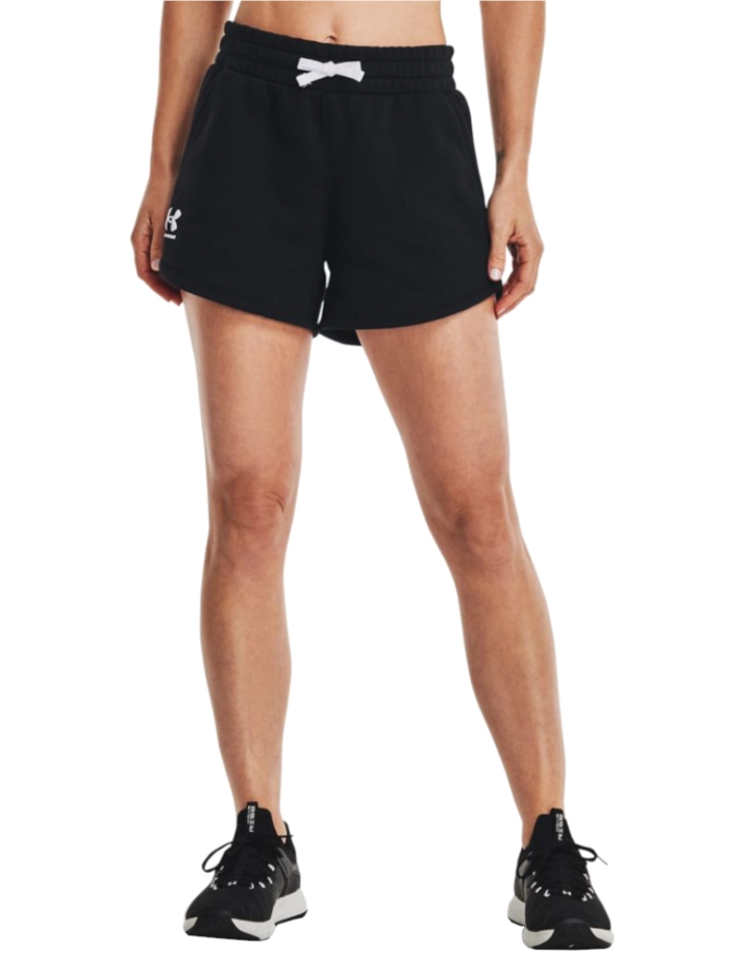 imagem de Rival Fleece Short, Black Shorts3