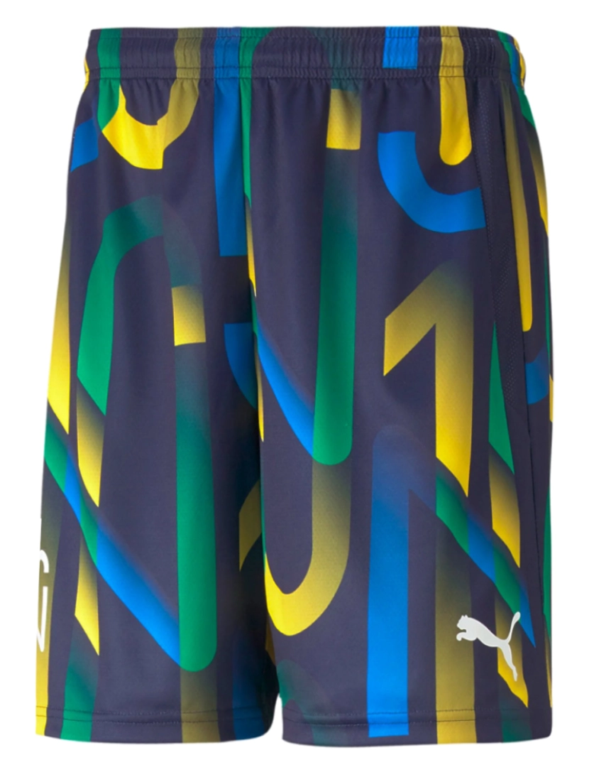 Puma - Neymar Jr Futuro impresso Shorts curtos, multicoloridos