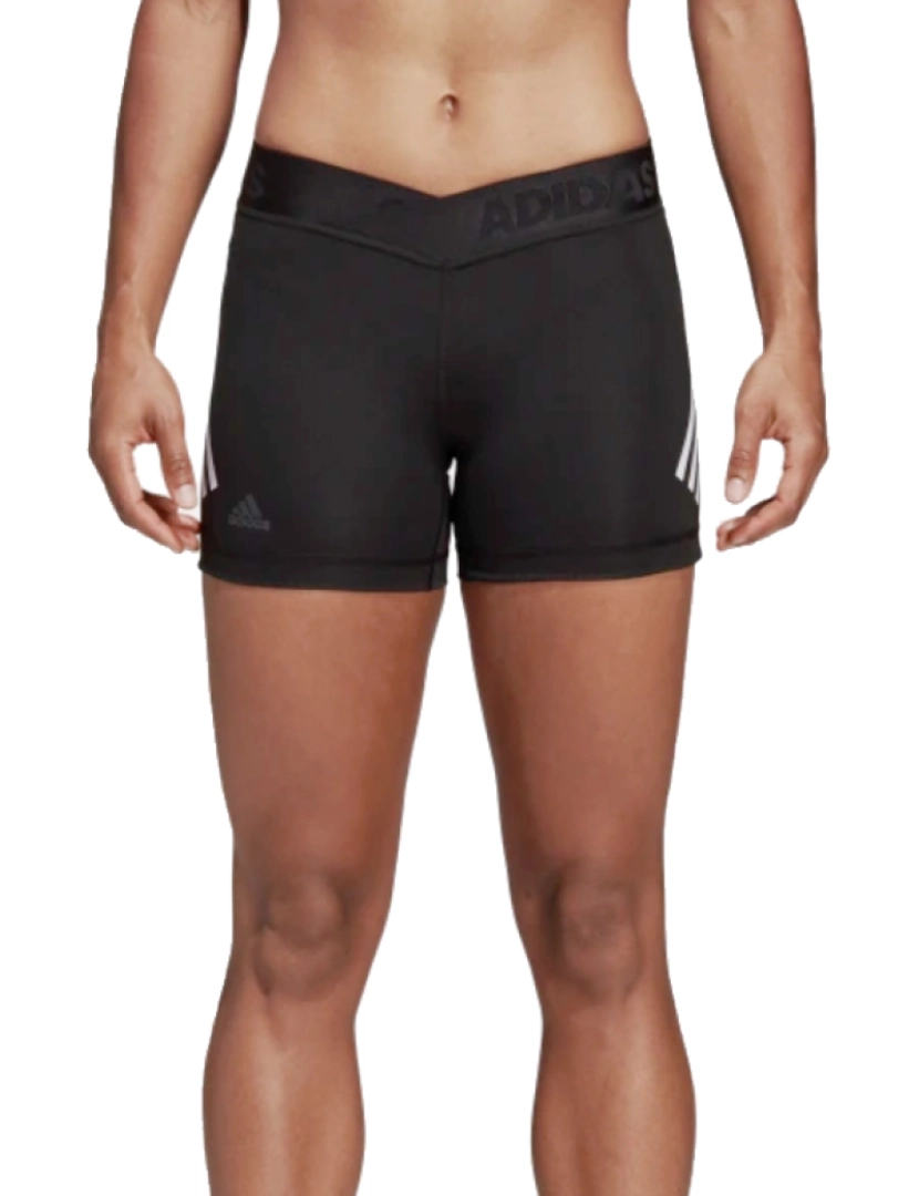 Adidas Performance - Alphaskin Sport W 3 viagens curtas, Black Shorts