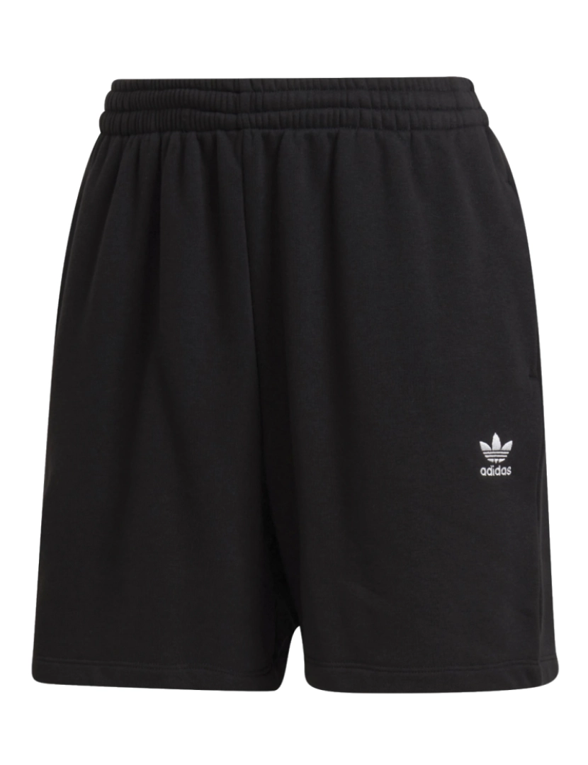 Adidas Originals - Adicolor Essentials Francês Terry Shorts, Black Shorts
