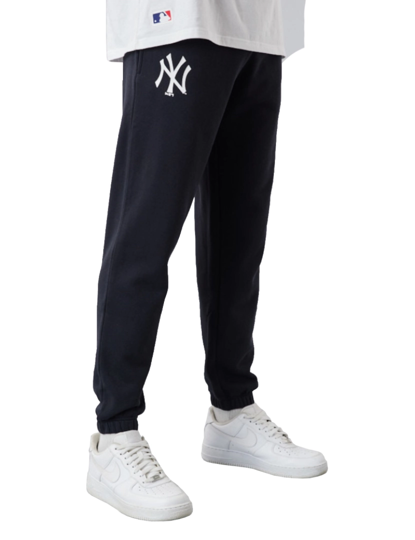 New Era - Mlb Team New York Yankees Logo Jogger, Calças da Marinha