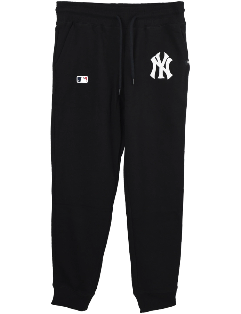 47 Brand - Mlb New York Yankees Bordado Helix Calças, Calças pretas