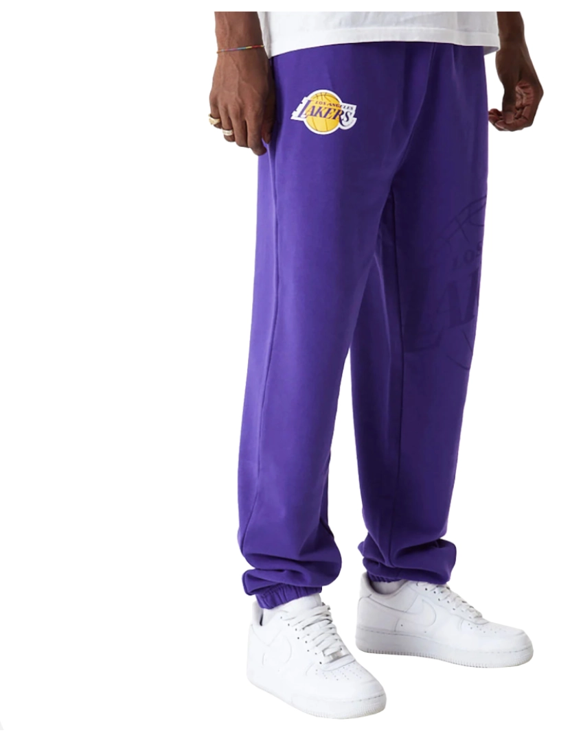 New Era - Nba Joggers Lakers, calças roxas