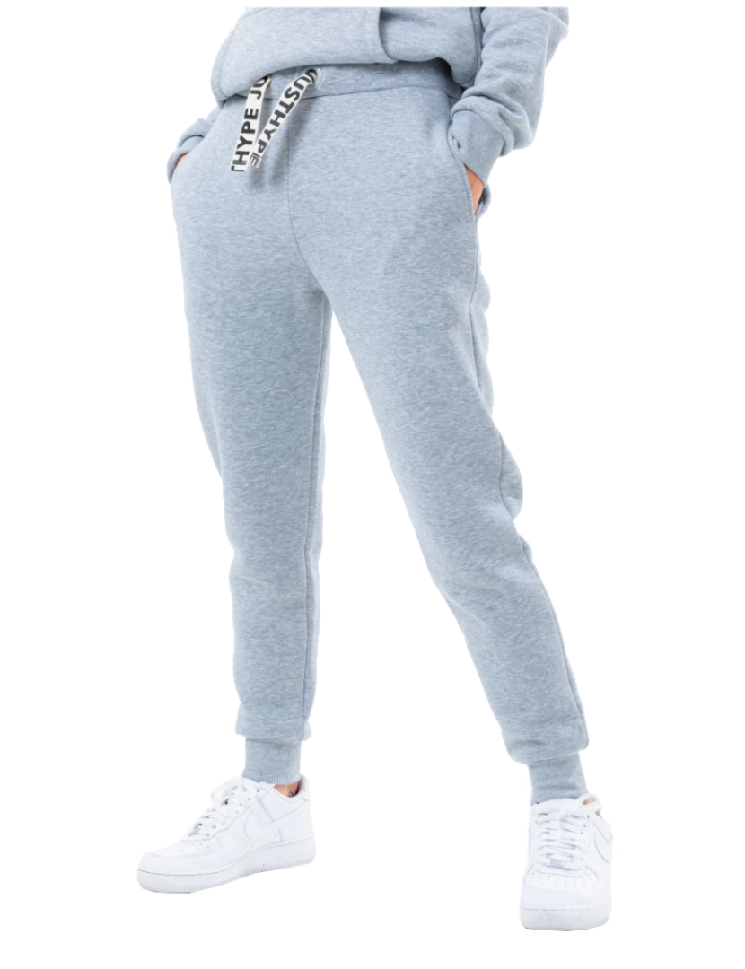 Justhype - Drawstring Joggers, calças cinzentas