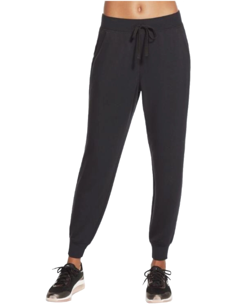 Skechers - Descansável Jogger Pant, calças pretas