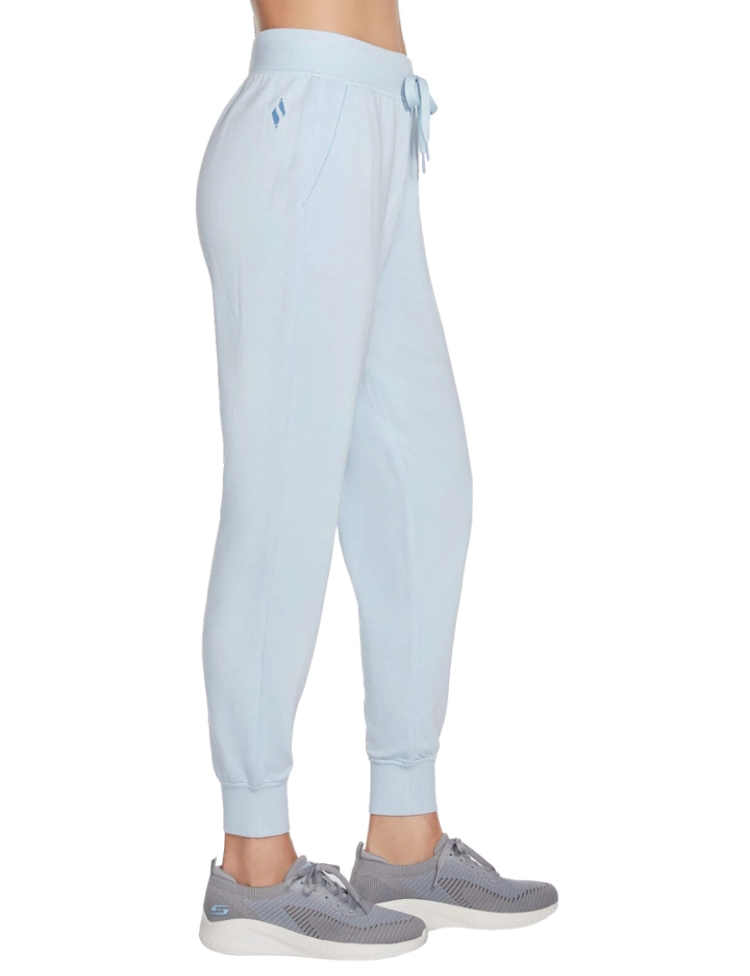 imagem de Skechluxe Descansável Jogger Pant, calças azuis3