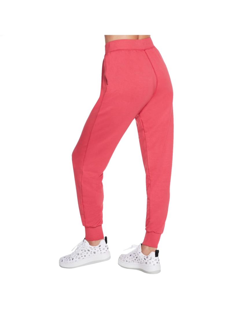 imagem de Skechluxe Descansável Jogger Pant, calças vermelhas2