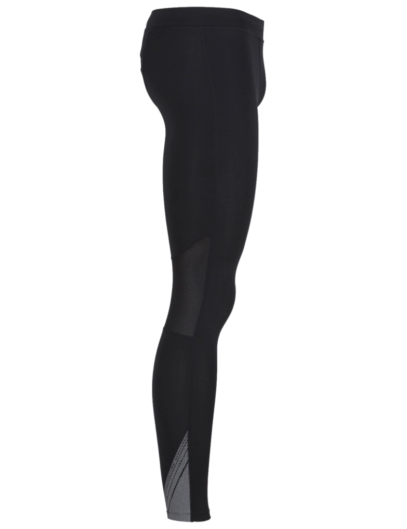 imagem de Running Night Men Long Tights, Black Leggings2