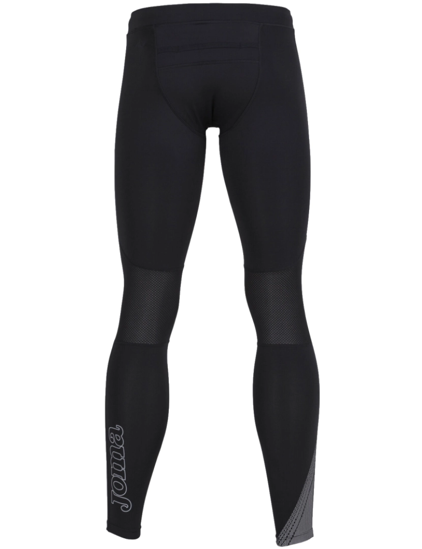 imagem de Running Night Men Long Tights, Black Leggings3