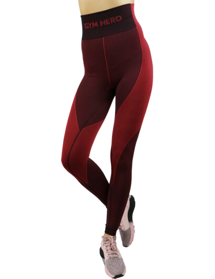 Gymhero - Leggins Rusty, Burgundy Leggings