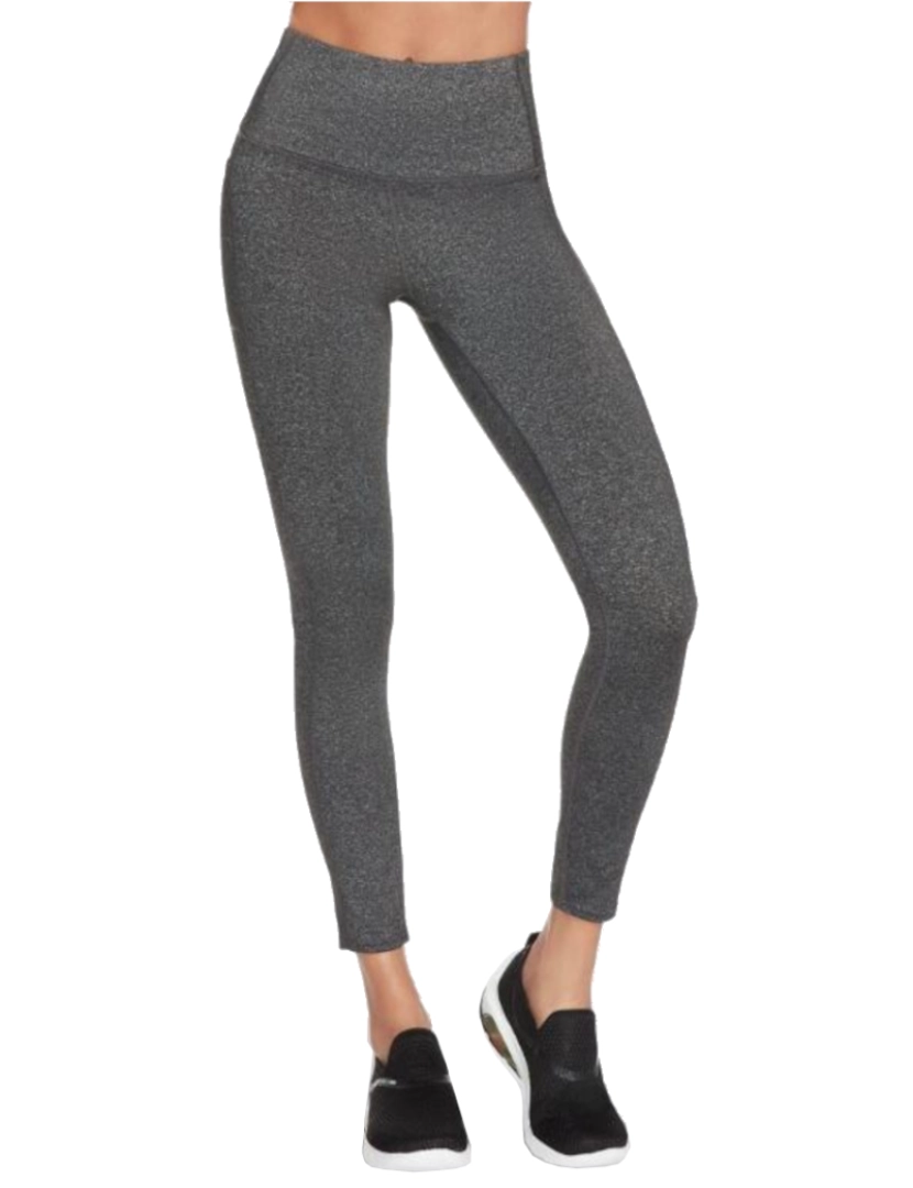 Skechers - Caminhe alto cintura Legging, cinzenta Leggings