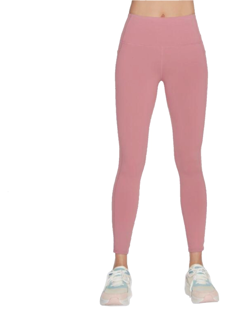 Skechers - Caminhe alto cintura Legging, rosa Leggings