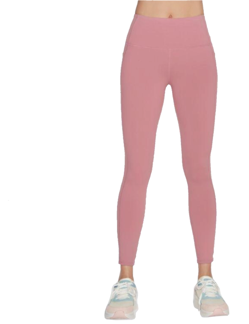 imagem de Caminhe alto cintura Legging, rosa Leggings1