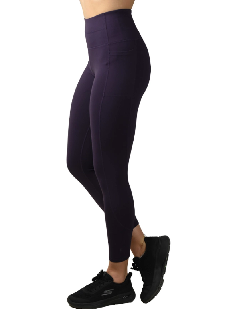 imagem de Caminhe com cintura alta 7/8 Legging, Roxo Leggings2