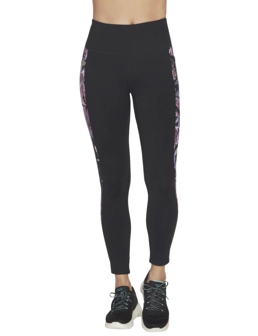 Skechers - Ultraviolet alta cintura comprimento completo Legging, Leggings pretos