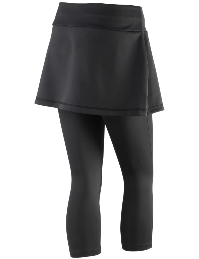 imagem de W Capri Skort Iv Leggings, Black Leggings2