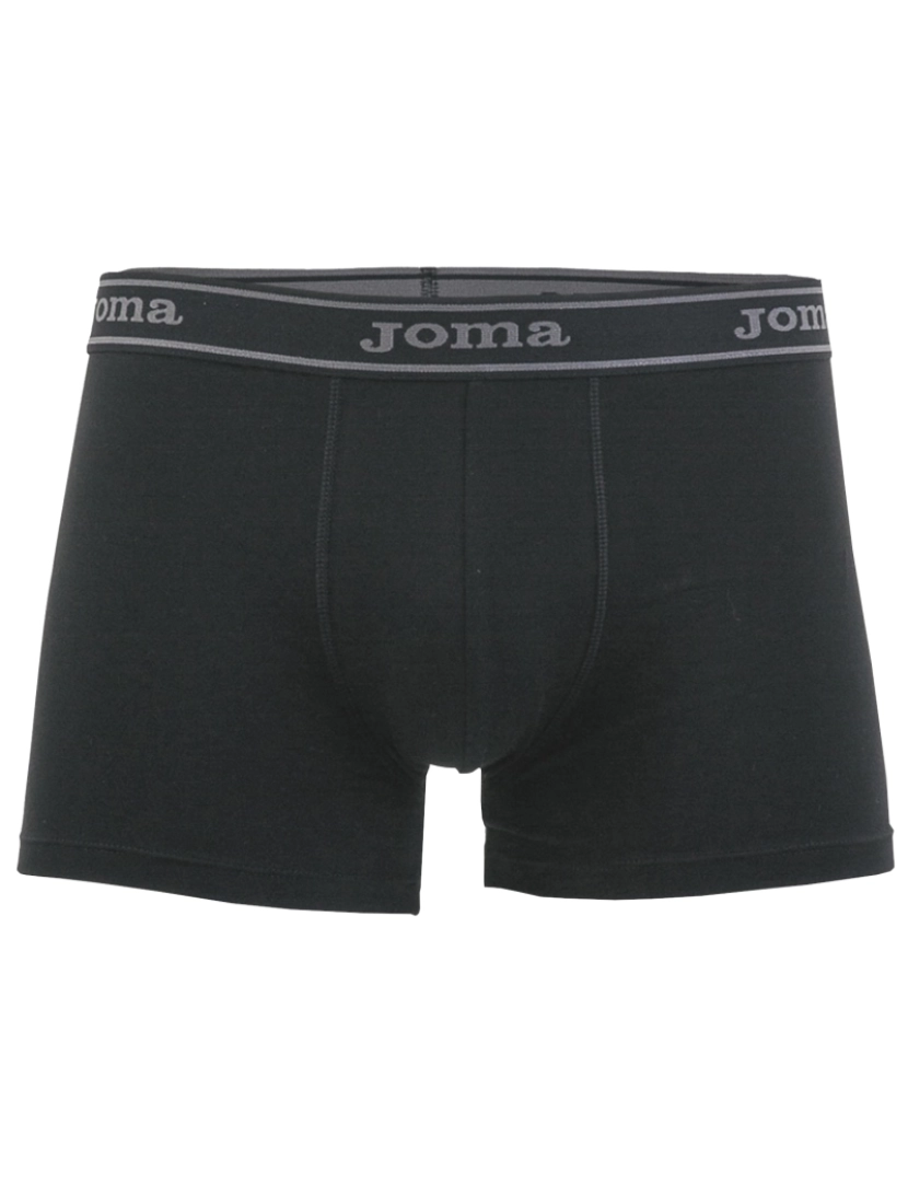 Joma - 2-Pack Boxer Briefs, Black Boxer Shorts