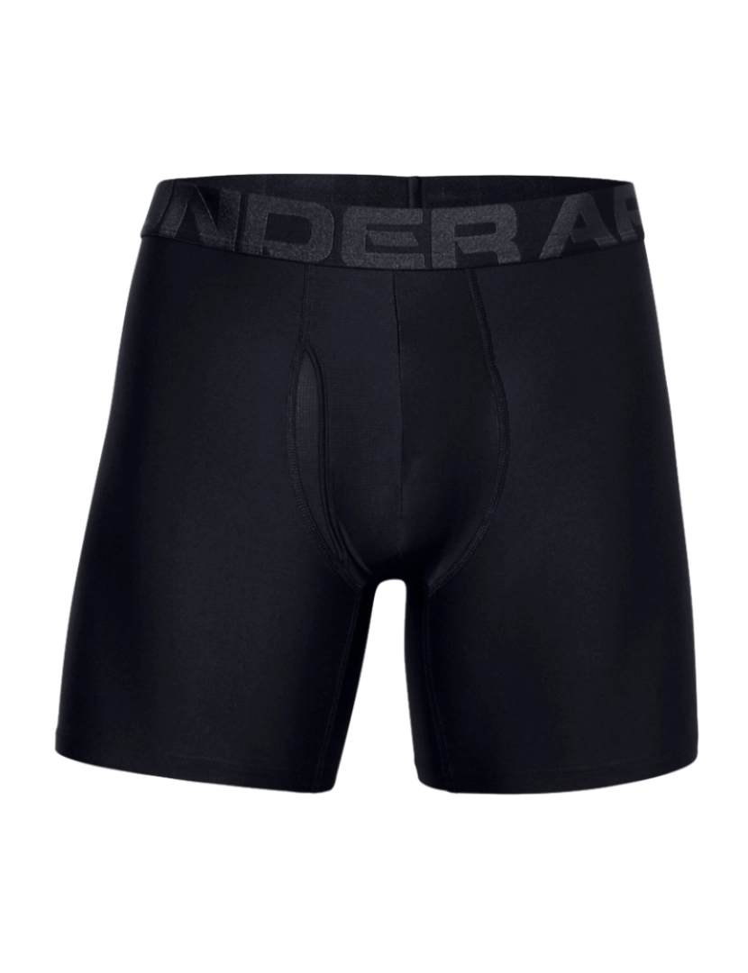 Under Armour - Carregado Tech 6In 2 Pack, Black Boxer Shorts