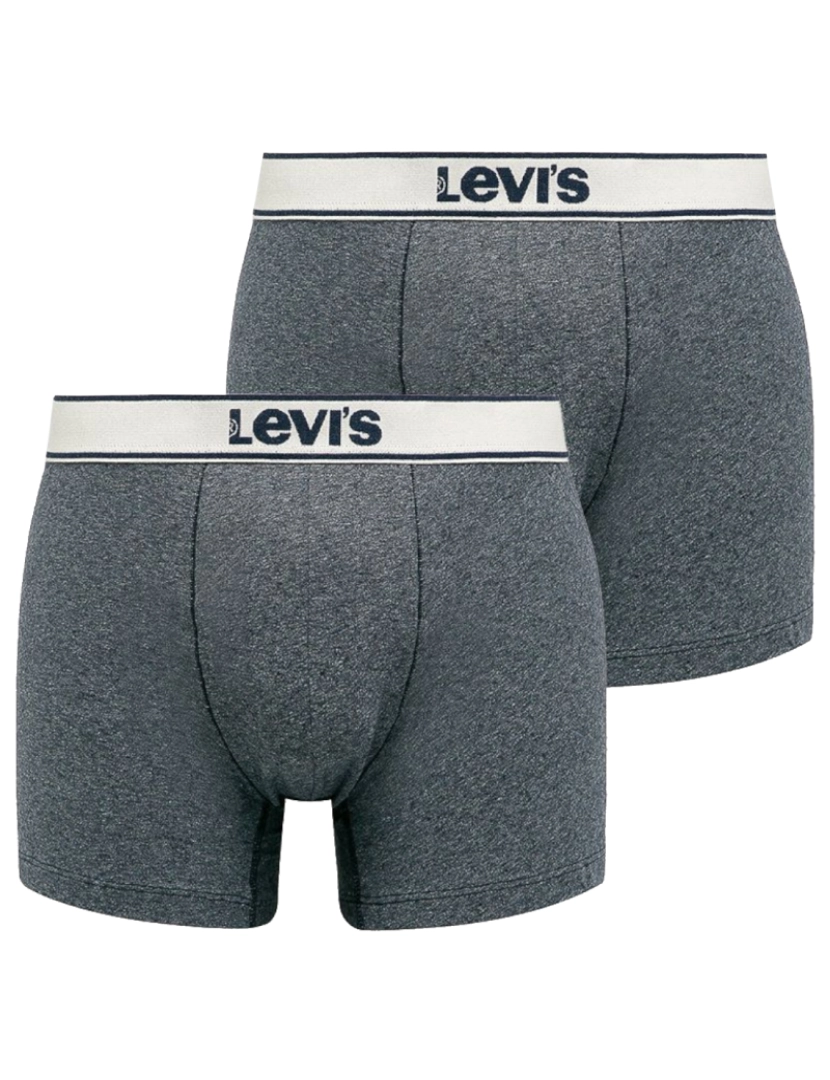 Levi's - Boxer 2 pares resumos, Navy Boxer Shorts