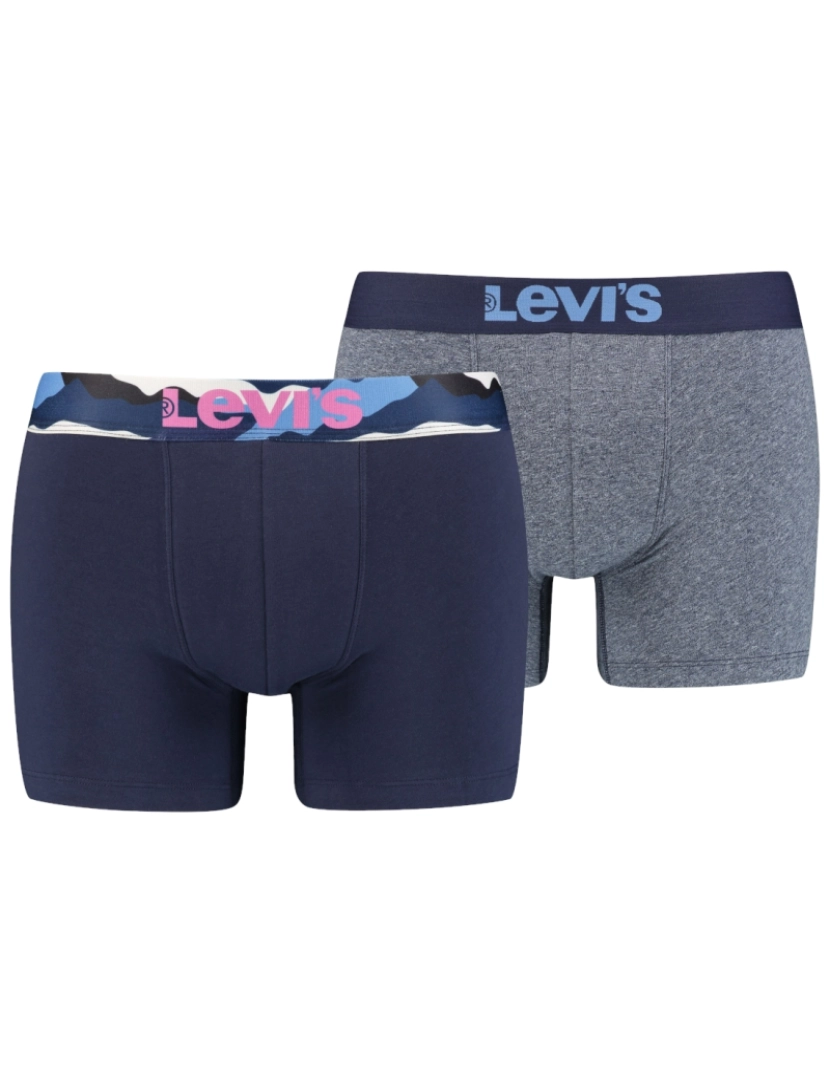 imagem de Boxer 2 pares resumos, Navy Boxer Shorts1