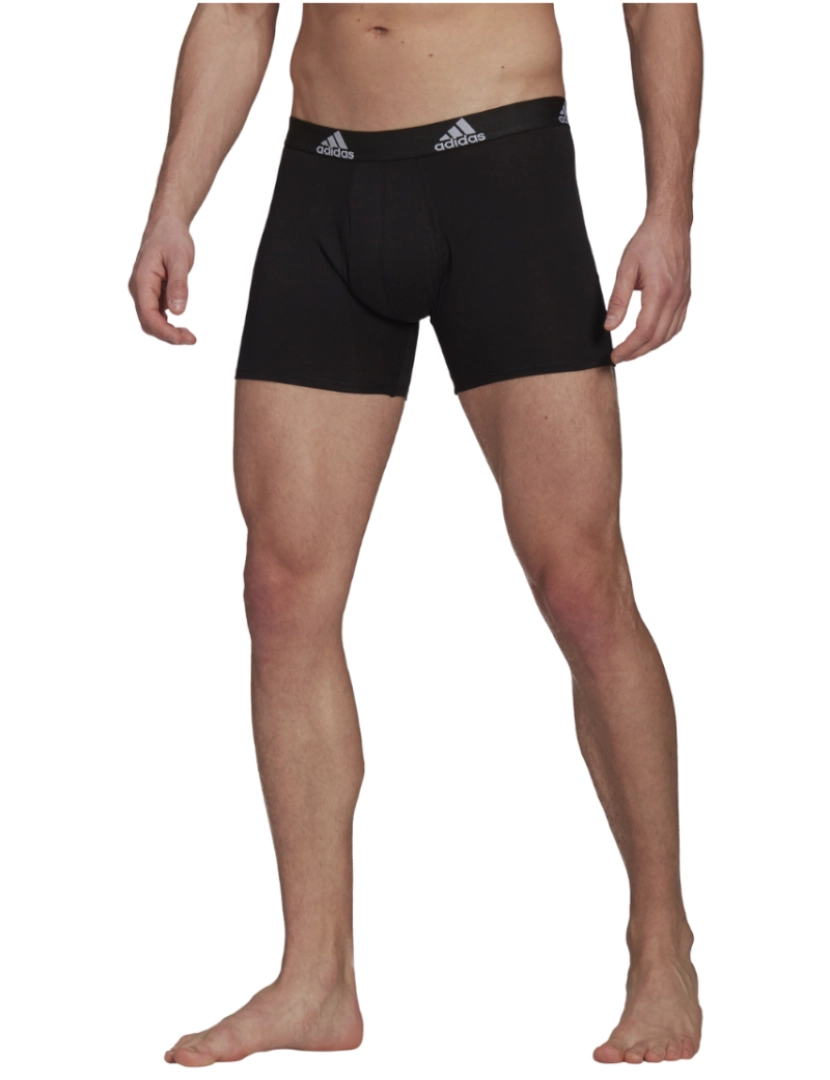 imagem de Logo Boxer Briefs 3 pares, Black Boxer Shorts2