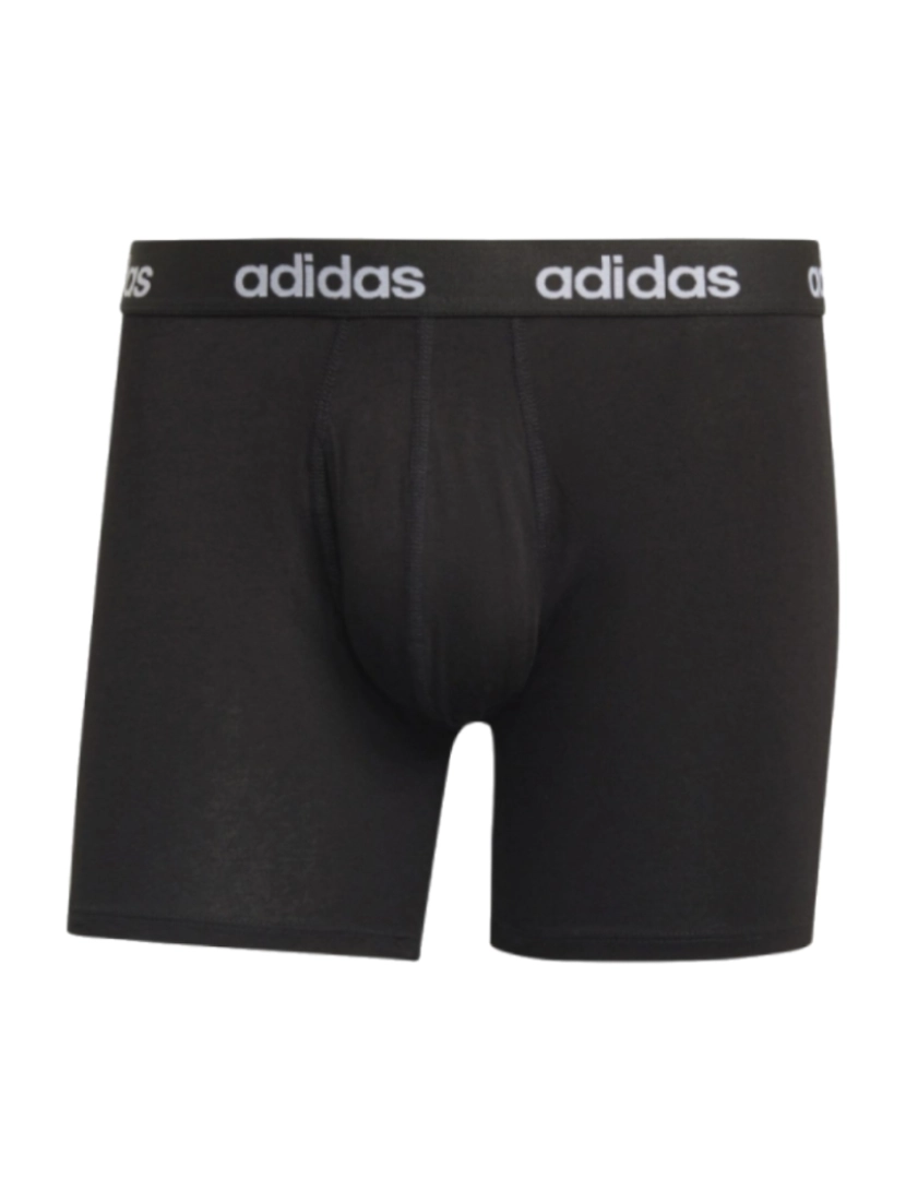 Adidas Performance - Linear Brief Boxer 2 Pack, Black Boxer Shorts