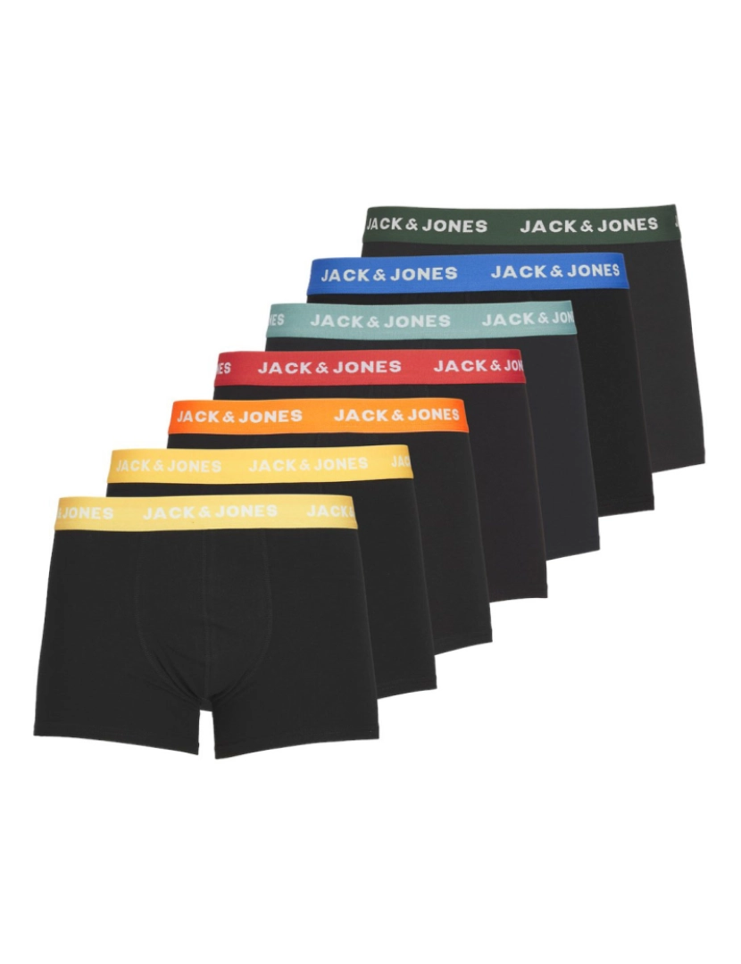 imagem de Jack & Jones 7-Pack Boxers Mix Negro2