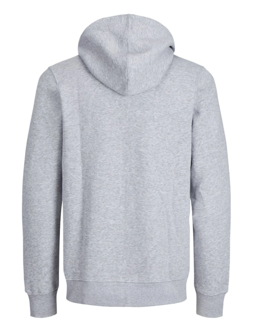 imagem de Jack & Jones Bradley Sweat Zip Hood  Cinza3