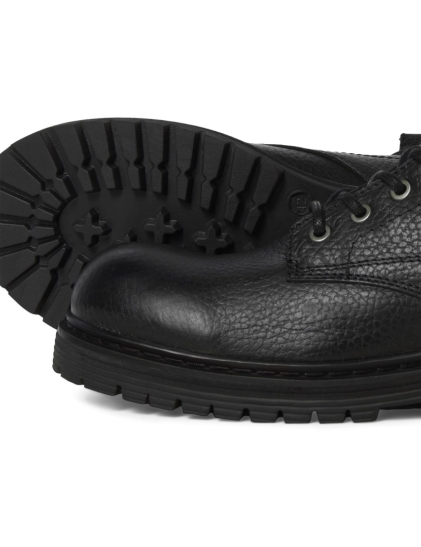 imagem de Jack & Jones Buckley Leather Boot Negro5