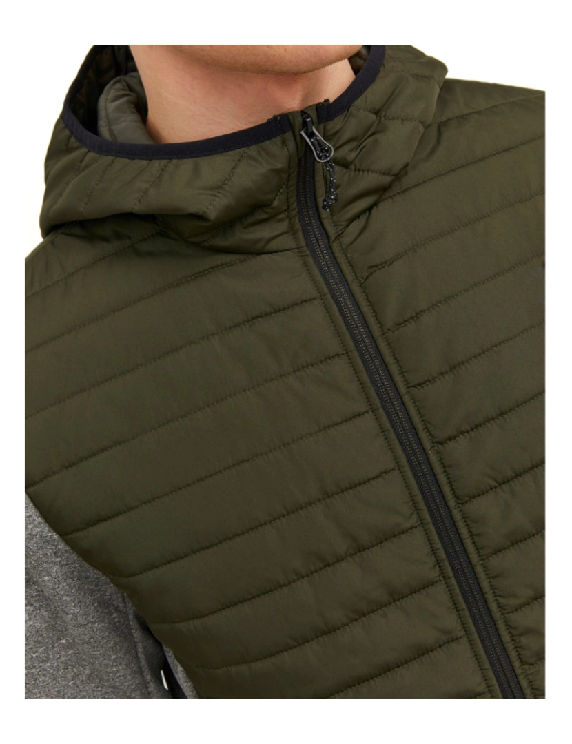 imagem de Jack & Jones Multi Quilted Jacket Verde3